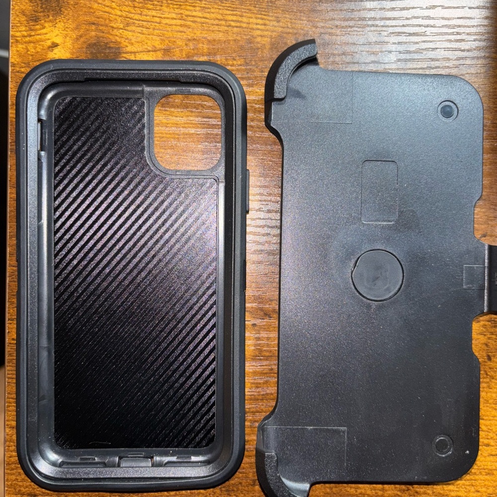 Black Rugged iPhone 11 Case - Picture 8 of 11